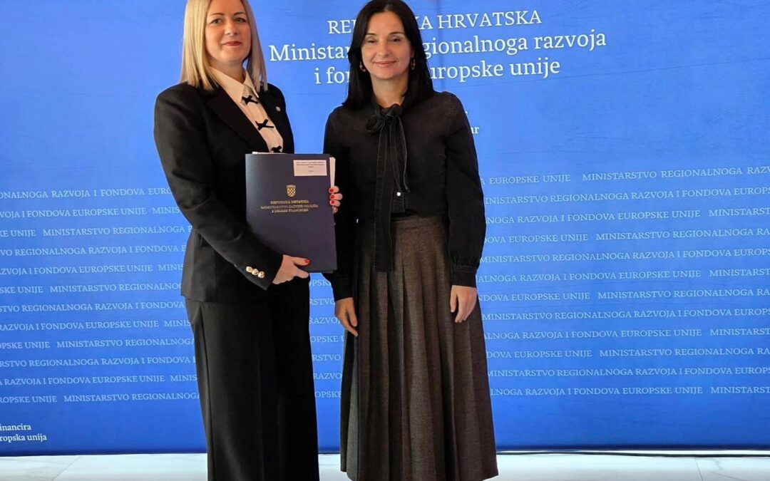 Potpisan Ugovor u vrijednosti od 1.033.895,51 eura koji je sufinanciran sredstvima Europske unije